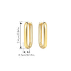 Kolczyki koła pozłacane – owalne koła ze srebra